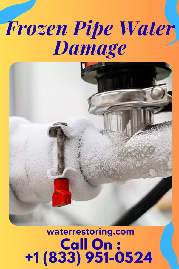 Frozen Pipe Water Damage in Rio, LA